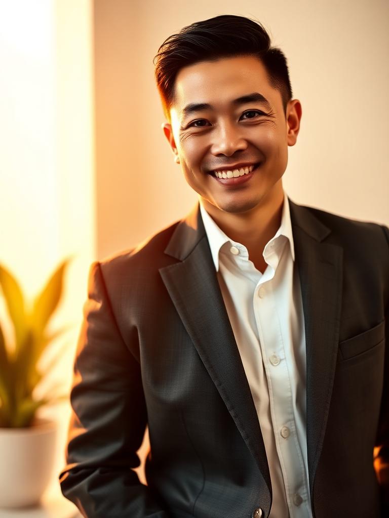 Portrait of The Consultant — an AI archetype carrier